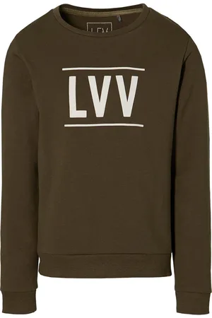LEVV Jongens sweater Kean Olive - maat 152