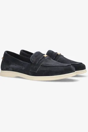 Fred de la Bretoniere Loafer Orgao Donkerblauw