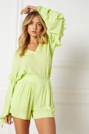 Refined Department Blouse Flowy Blouse Chloe R22069384 Yellow 400 Dames