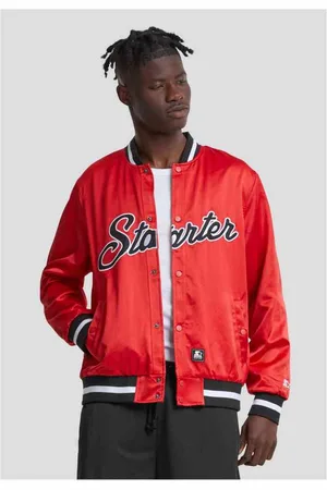 STARTER BLACK LABEL Satin Varsity jacket - L