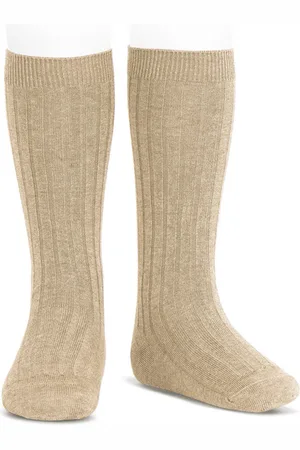 CONDOR Cóndor Kniekous Rib Basic | 2016/2| Beige Melange | 6-12 mnd | maat 0