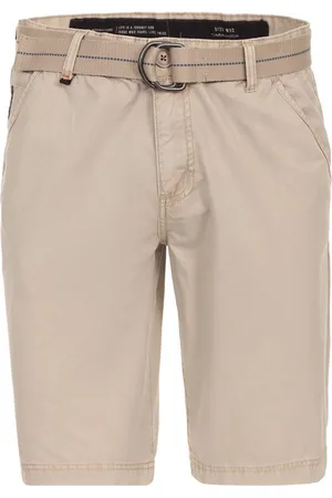 Casa Moda Chino Korte Broek Met Riem Katoen 544195900-660 - 36 (XL)