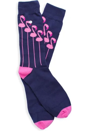 Alfredo Gonzales Unisex sokken the flamingo blauw