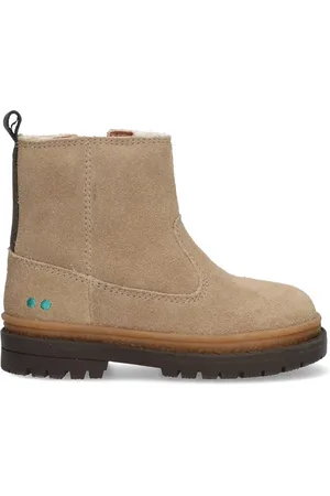 Bunnies JR 224702-408 Jongens Biker Boots - - Suède - Ritssluiting