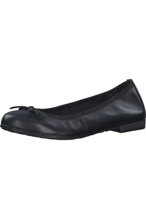Marco Tozzi Premio Leather, Insole Leather + Feel Me Dames Ballerina