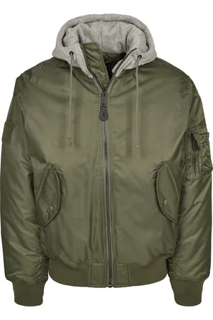 Brandit Mannen - Heren - Dikke kwaliteit - Menswear - Modern - Casual - Oldschool - Hooded - MA1 - Bomber Jacket - Classic Bomberjack