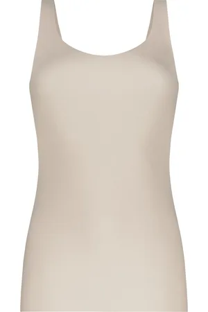 Ten Cate Secrets Lace women singlet 2-way (1-pack) - dames singlet - amandelkleurig