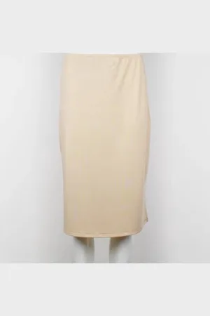 Merkloos J&C Dames Onderrok Lang XXL
