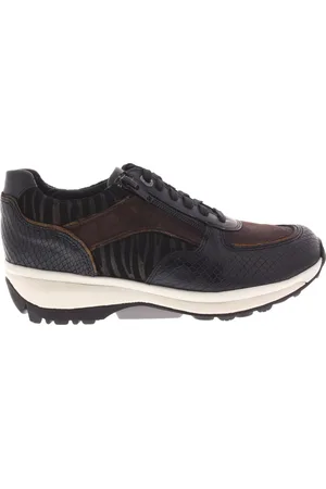 Xsensible Dames Veterschoenen Lucca Black Combi