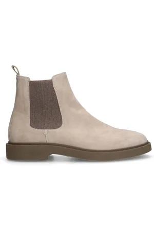 Manfield Heren - suède chelsea boots