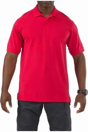 5.11 Tactical Professional Short Sleeve Polo Red