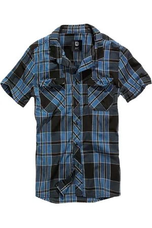 Brandit Roadstar indigo checked Overhemd - S