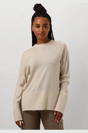 Ruby Tuesday Vallie Soft Round Neck Pullover High Border Truien & vesten Dames - Sweater - Hoodie - Vest-