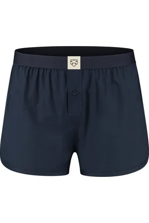 A-dam Barton - Boxershort - Katoen - Onderbroek - Ondergoed - Heren - Donkerblauw - M