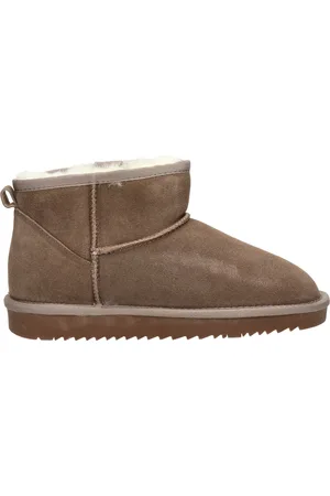 PS Poelman Dames gevoerde boots - Taupe