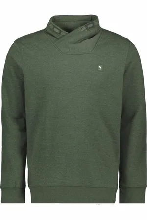 Garcia Heren Sweater Groen Long mouw