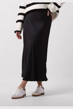 NOTRE-V Satin Long Skirt Rokken Dames -