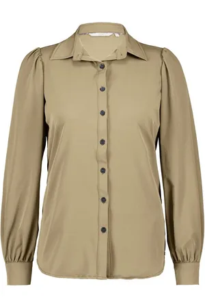 DIDI Dames Travel blouse Culture in Kelp sand maat 42