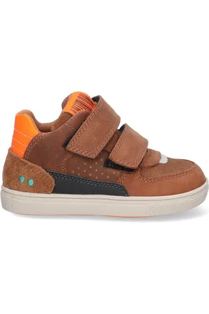Bunnies JR 223802-513 Jongens Lage Sneakers - - Leer - Klittenband