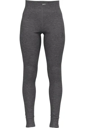 Odlo Damen Leggings Bl Bottom Active Warm Eco 159121 Steel Grey Melange-2XL