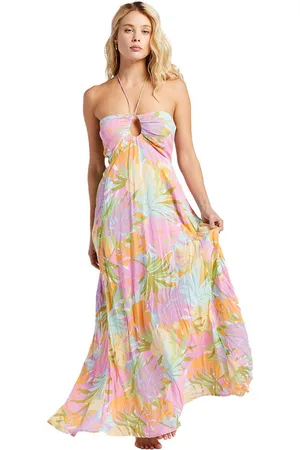 Billabong So Groovy Slevelless Lange Jurk Veelkleurig L Vrouw
