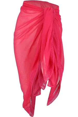 sarlini Pareo Omslagdoek Effen Dames Vrouwen Strandjurkje Sarong