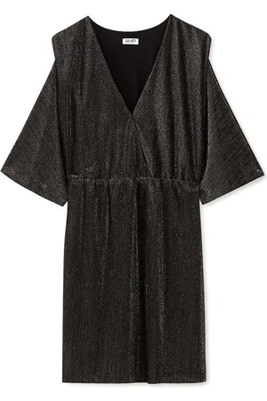 Liu Jo • korte metallic jurk in en zilver • maat XL (IT48)