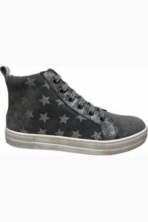 Naturino Sterren rits veter hoge lederen sneaker Rave Mt 31