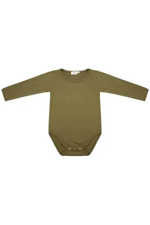 Little Indians Romper Olive - Rompertje - - Baby - Unisex