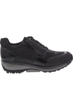 Xsensible Dames Veterschoenen Wembley Black