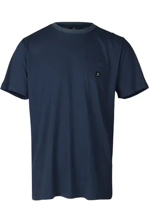Brunotti Axle-Slub Heren T-shirt - Jeans Blue - S