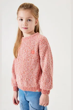Garcia Meisjes Trui Roze Long mouw