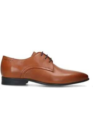 Van Lier Heren - leren veterschoenen