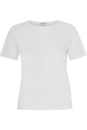 Yoek | Grote maten - dames t-shirt korte mouw - wit