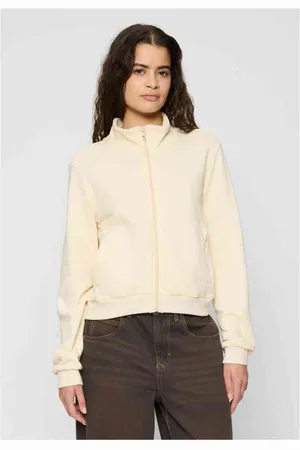 Urban classics Light Terry Track Vest met capuchon - L