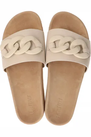 Maruti Beli Slippers Offwhite - - 42