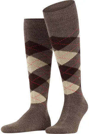 Burlington Preston one-size Material kniekousen heren bruin
