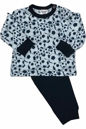 Beeren Bodywear Soccer/Zwart Pyjama 24-423
