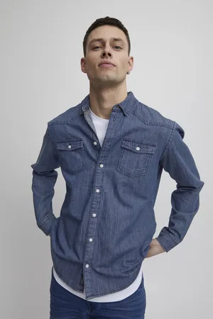 Blend He BHNANTES - Denim Shirt Heren Overhemd