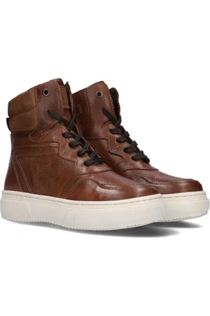 Omoda K001043 Hoge sneakers - Leren Sneaker - Jongens -