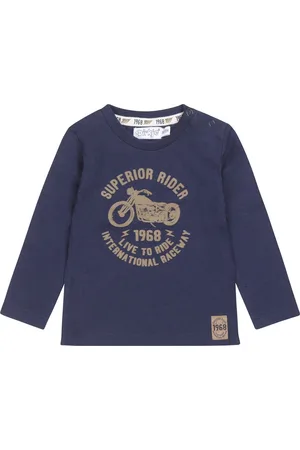 Dirkje Jongens Longsleeve Tshirt Superior Rider Navy - 62