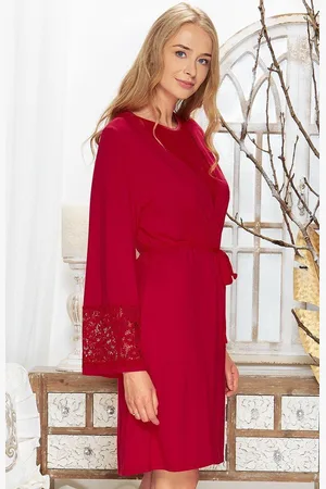 Merkloos Miss Fabio Kimono van modal stof 54/2-178V/714 maat S/M/