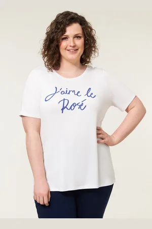 Miss Etam Dames T-shirt ROOS - Plus