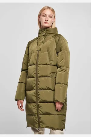 Urban classics High Neck Puffer winterjas - M