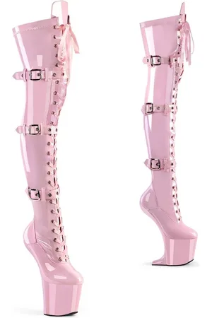 Pleaser CRAZE-3028 Plateau Overknee Laarzen - US 13 - 44 Shoes
