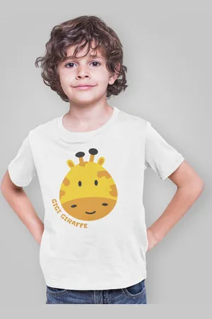 B and C Kinder T-Shirt Gigi Giraffe, maat 7-8 jaar