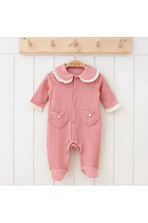 Merkloos Rib baby jumpsuit 74