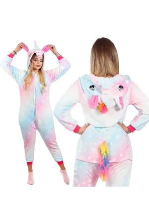 SPRINGOS Onesie Volwassenen - Eenhoorn