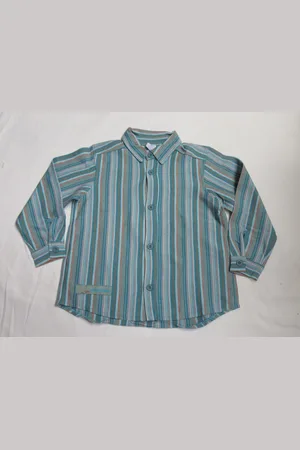Petit Bateau Jongens , overhemd , , streep , 6 jaar 114