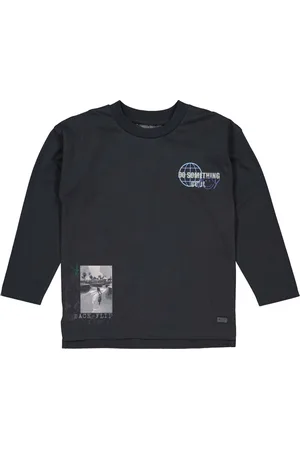 Quapi Jongens shirt - Black Raven